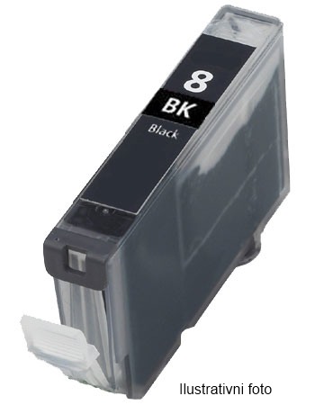 Canon CLI-8 Bk - kompatibilní - včetně čipu